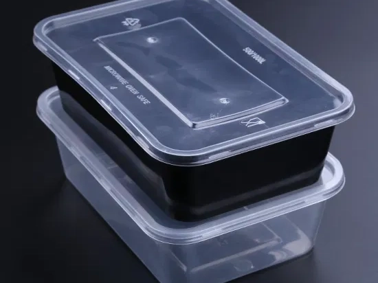 Plastikowe pudelko na jedzenie