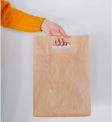 Duża Papierowa torba